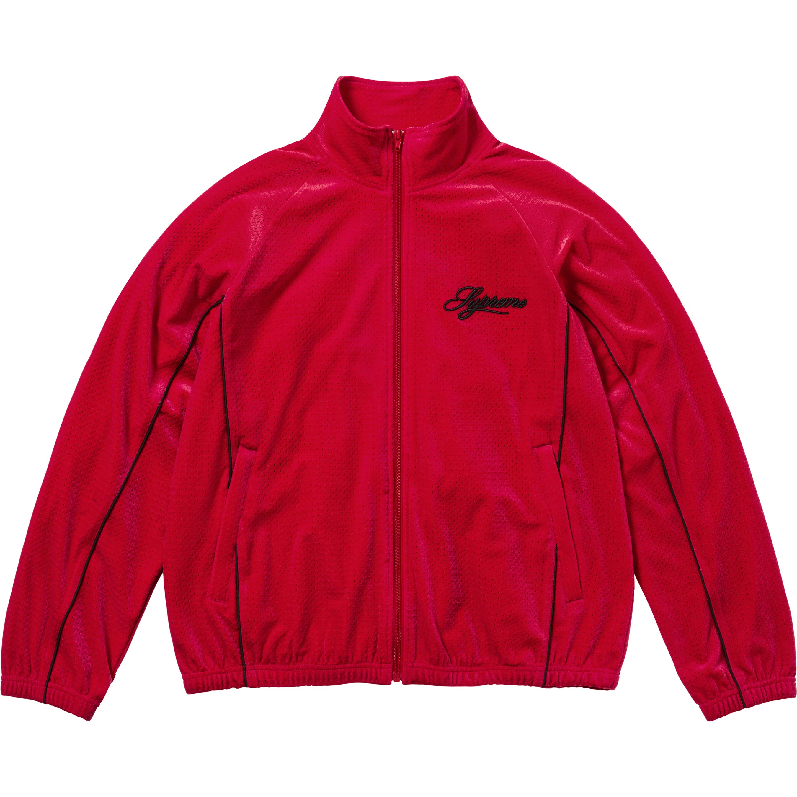 Velour Mesh Track Jacket view 15